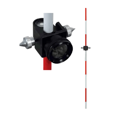 Pin Pole with Sliding 25 mm Prism System